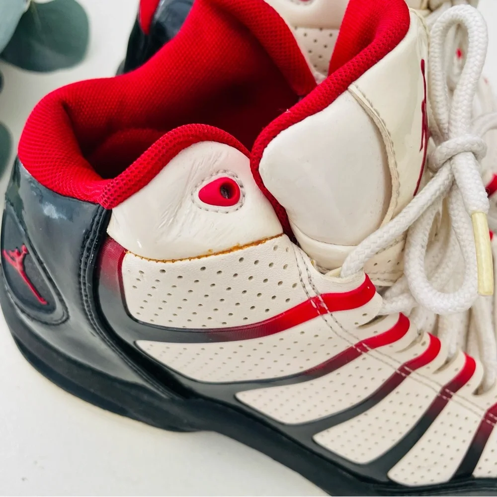 Air Jordan Play In These White Varsity Red Sneakers